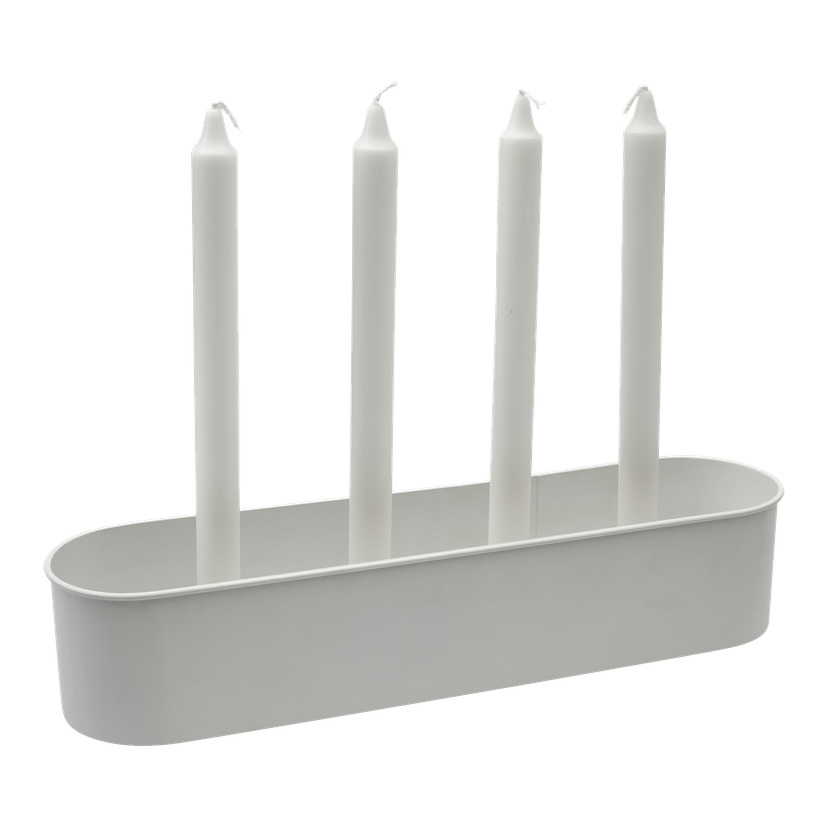 Adventslysestake for levende lys