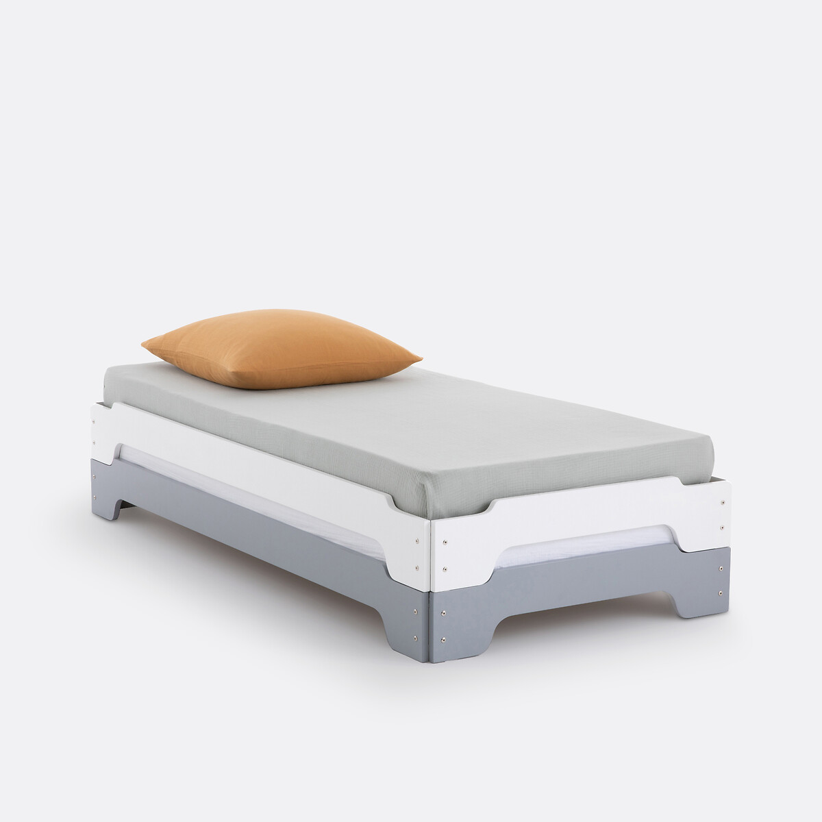 LA REDOUTE INTERIEURS<br>Cama empilhável com estrado de ripas, Egzigu