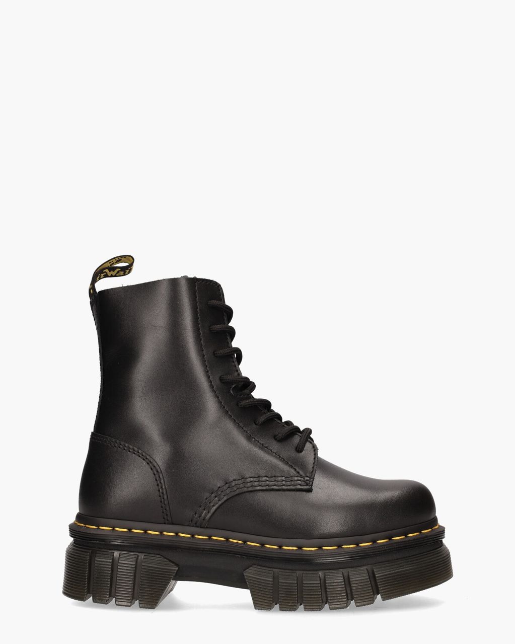 Dr. Martens Audrick Platform Zwart Dames Veterboots