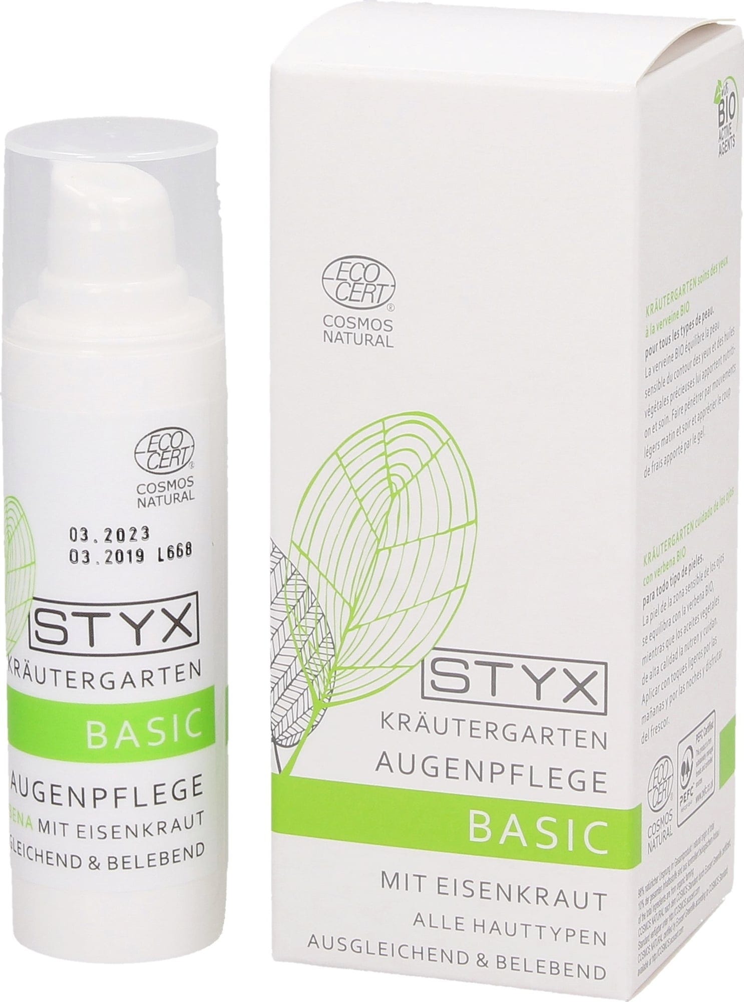 STYX  Kräutergarten Augenpflege mit Bio-Eisenkraut, 30 ml