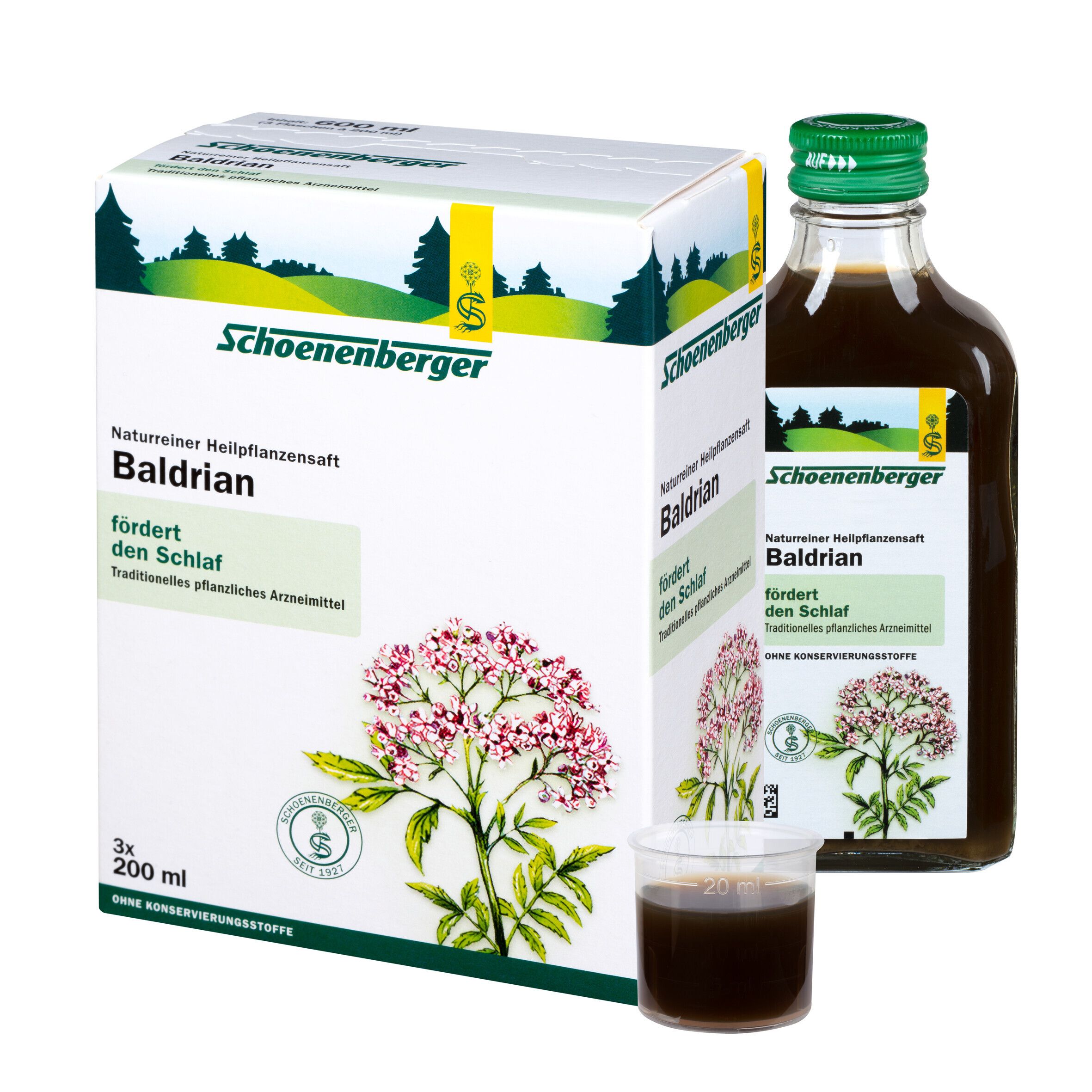Schoenenberger® naturreiner Heilpflanzensaft Baldrian