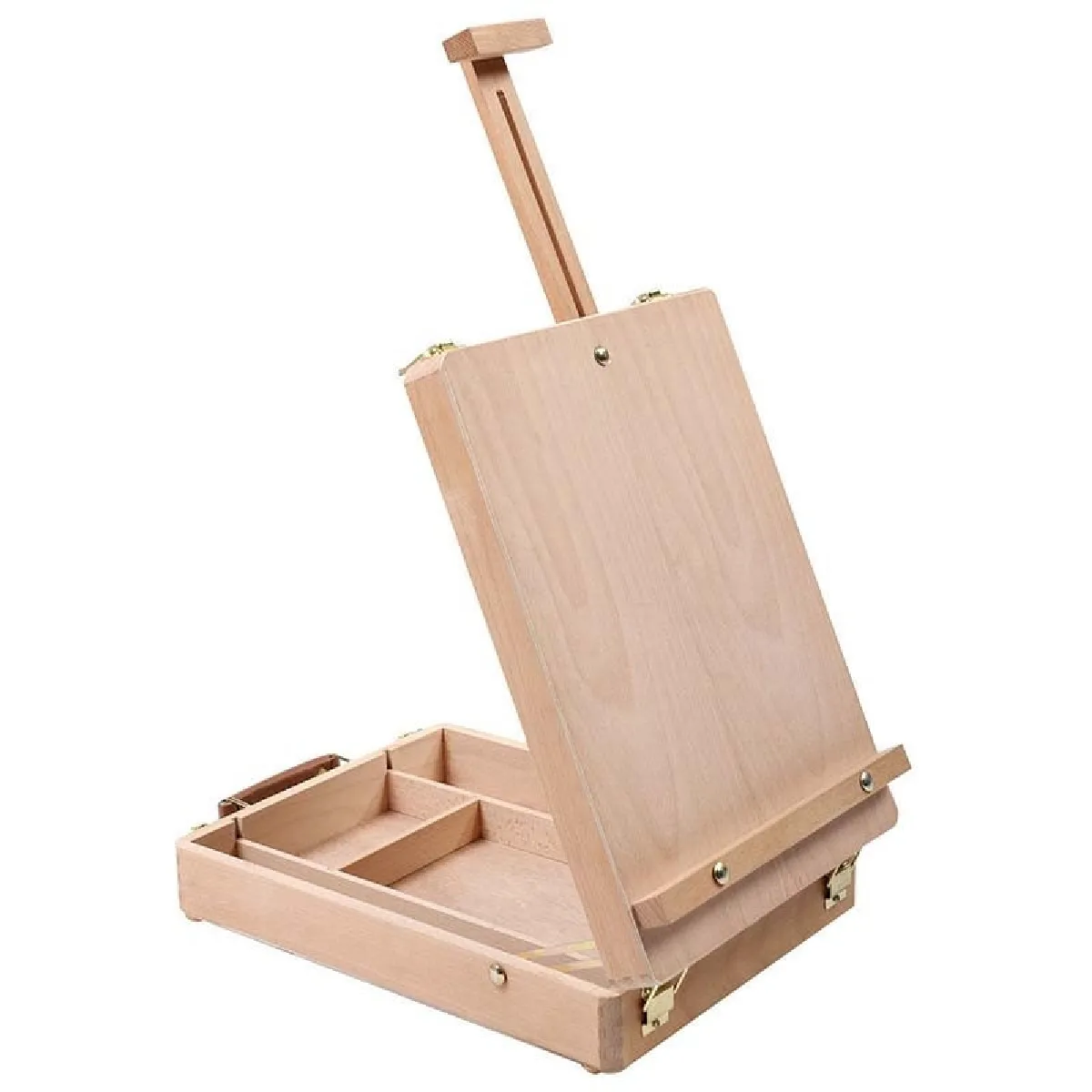 Wewoo Bureau Chevalet Boîte à dessin en bois