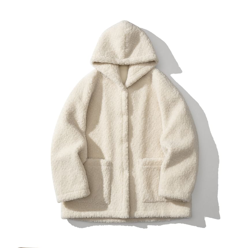 Freehop - Enkelrijs fleece jas met capuchon