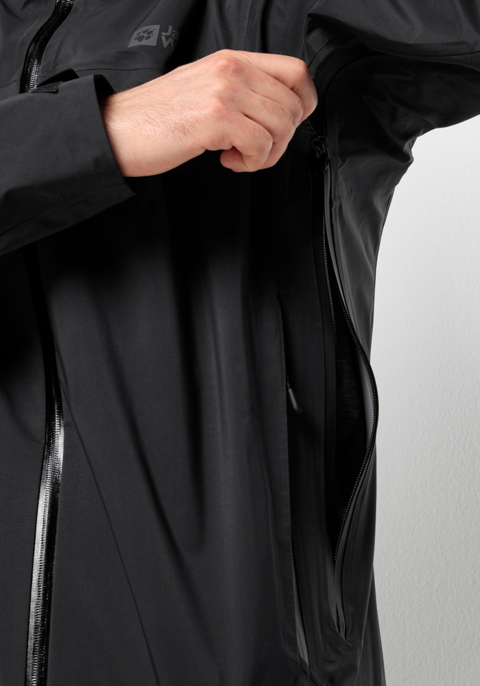 Jack Wolfskin Funktionsjacke »CYROX 3L JKT M« mit Kapuze