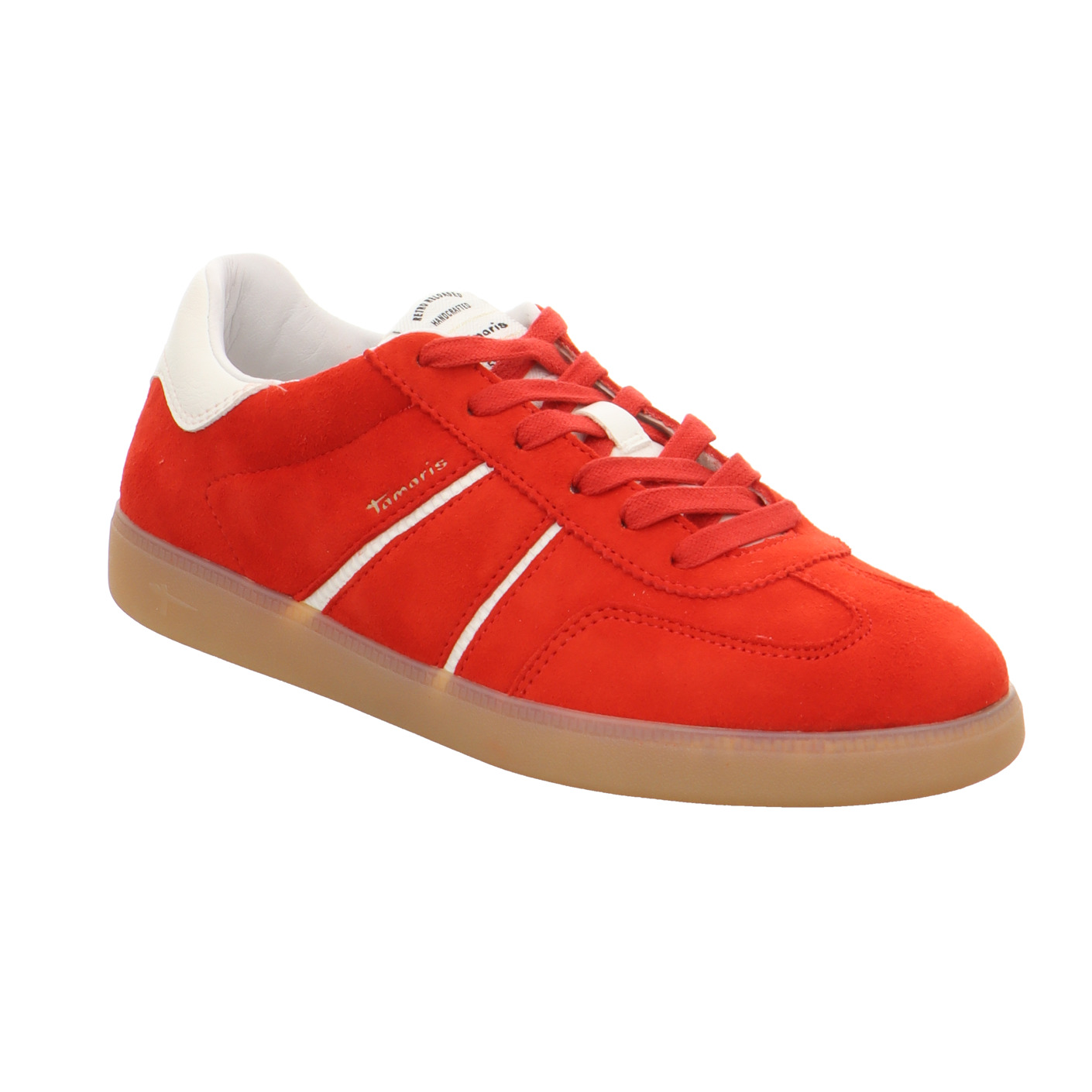 Schnürschuh rot