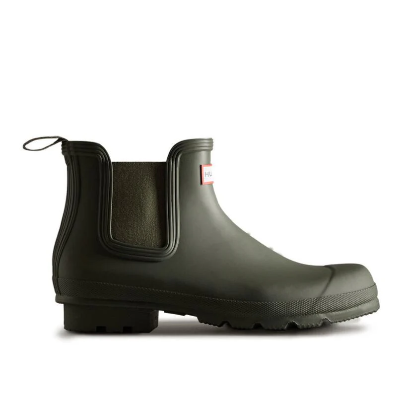 Hunter  Original Chelsea gummistøvler - Dark Olive