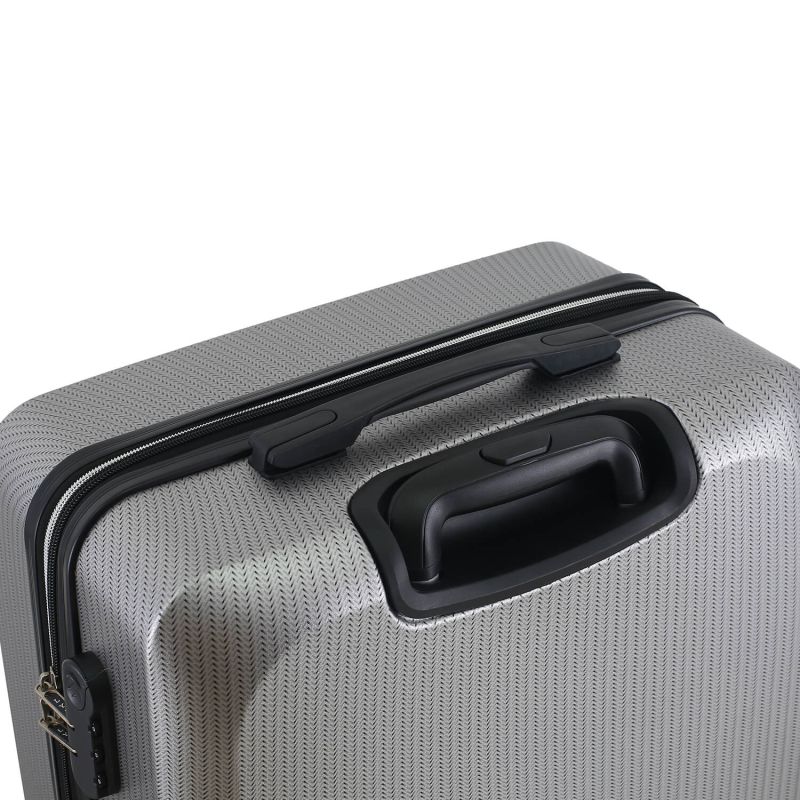 Valise rigide 379 Extensible 76 cm Argent