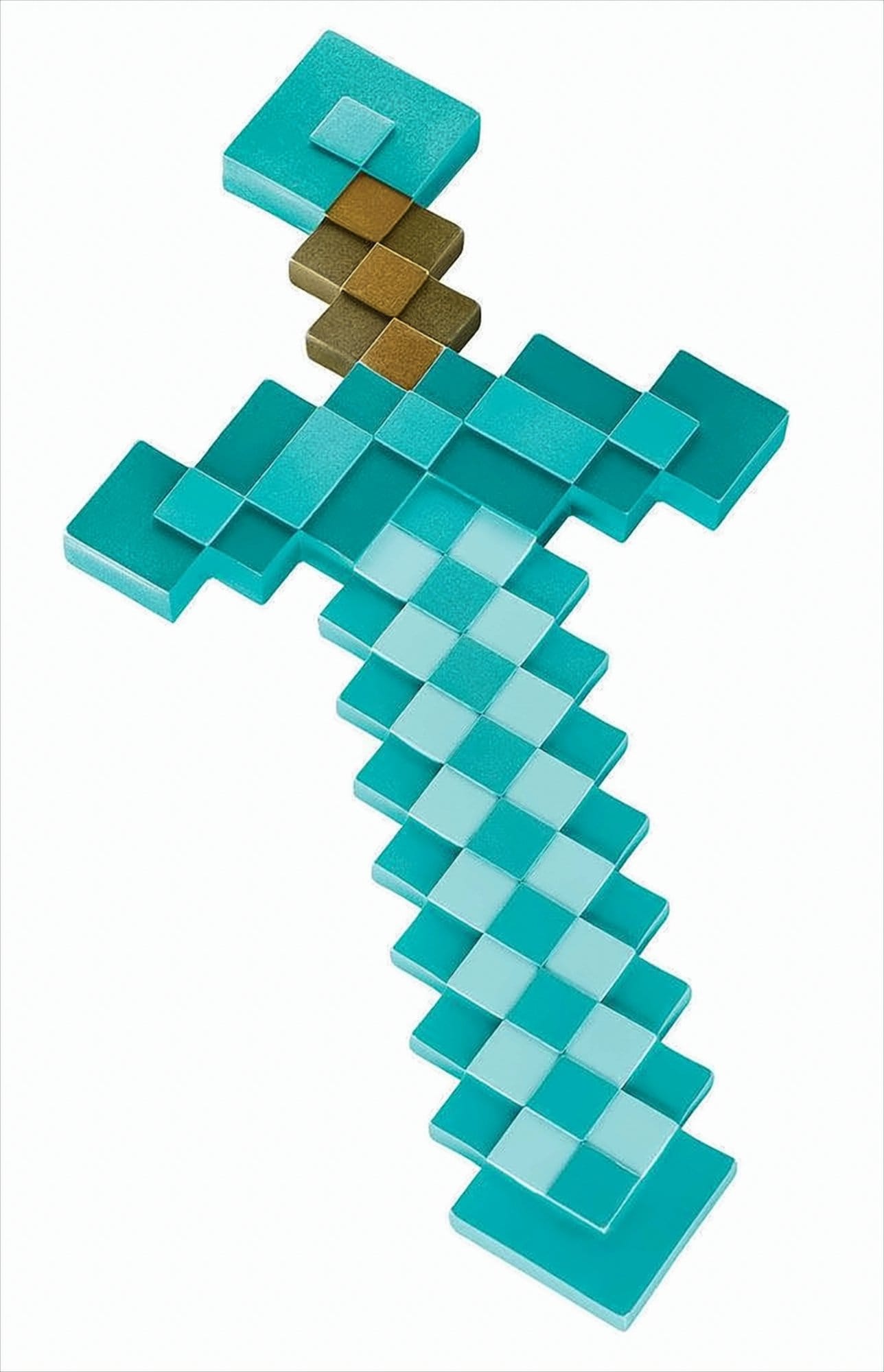 Disguise DISKX65684 Minecraft Kunststoff-Replik Diamant-Schwert Zubehör, Sword, Einheitsgröße