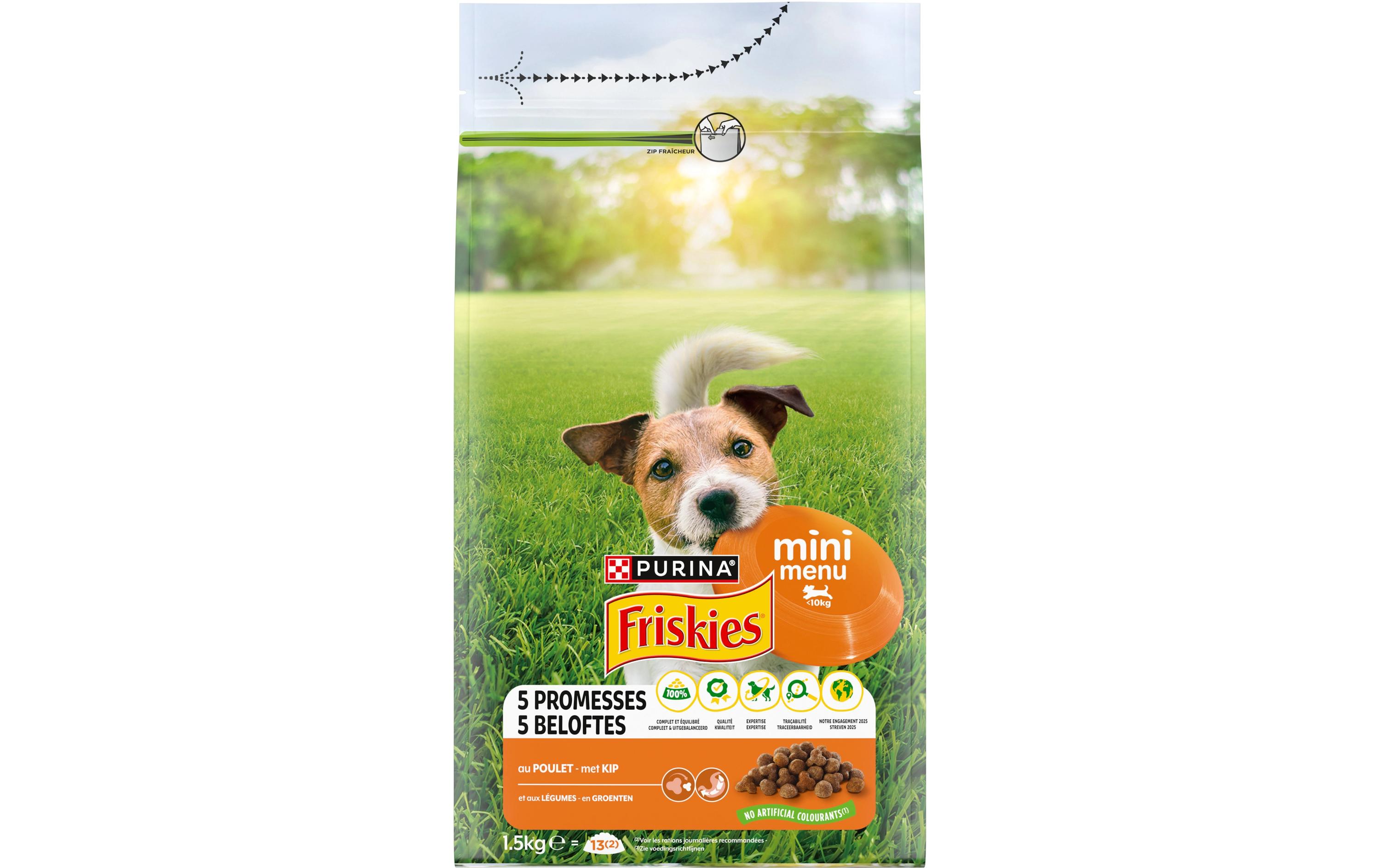 Mini Menu mit Huhn und Gemüse 1.5 kgAlleinfuttermittel für kleine, ausgewachsene Hunde