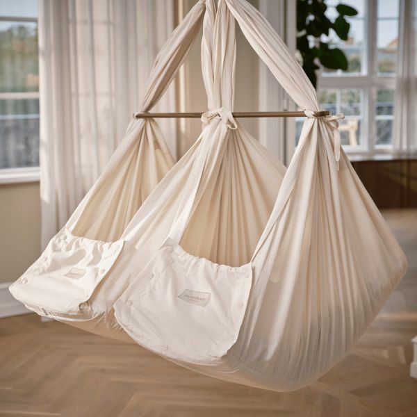 Moonboon Organic Tweeling Babyhangmat - Nature