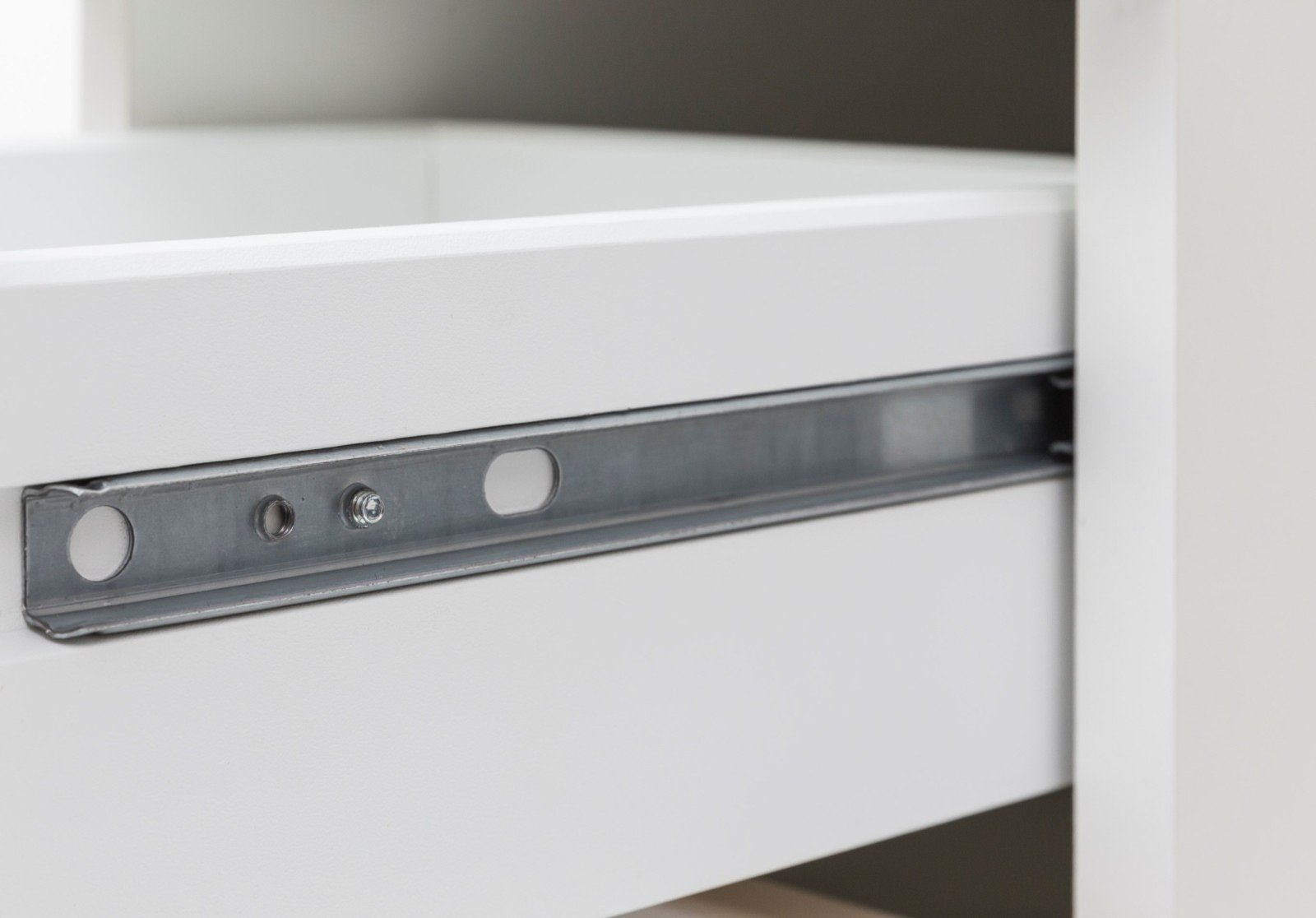 Auszugschrank ROM - weiß Hochglanz - 50 cm