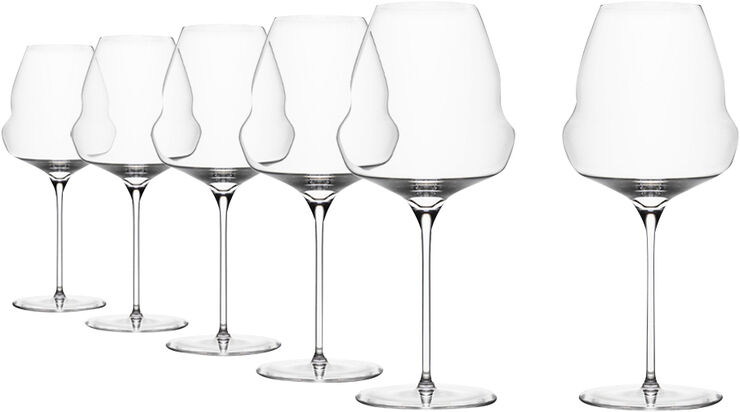 Stölzle Lausitz Vinglas Burgundy Cocoon 712ml, 6 STK Klar