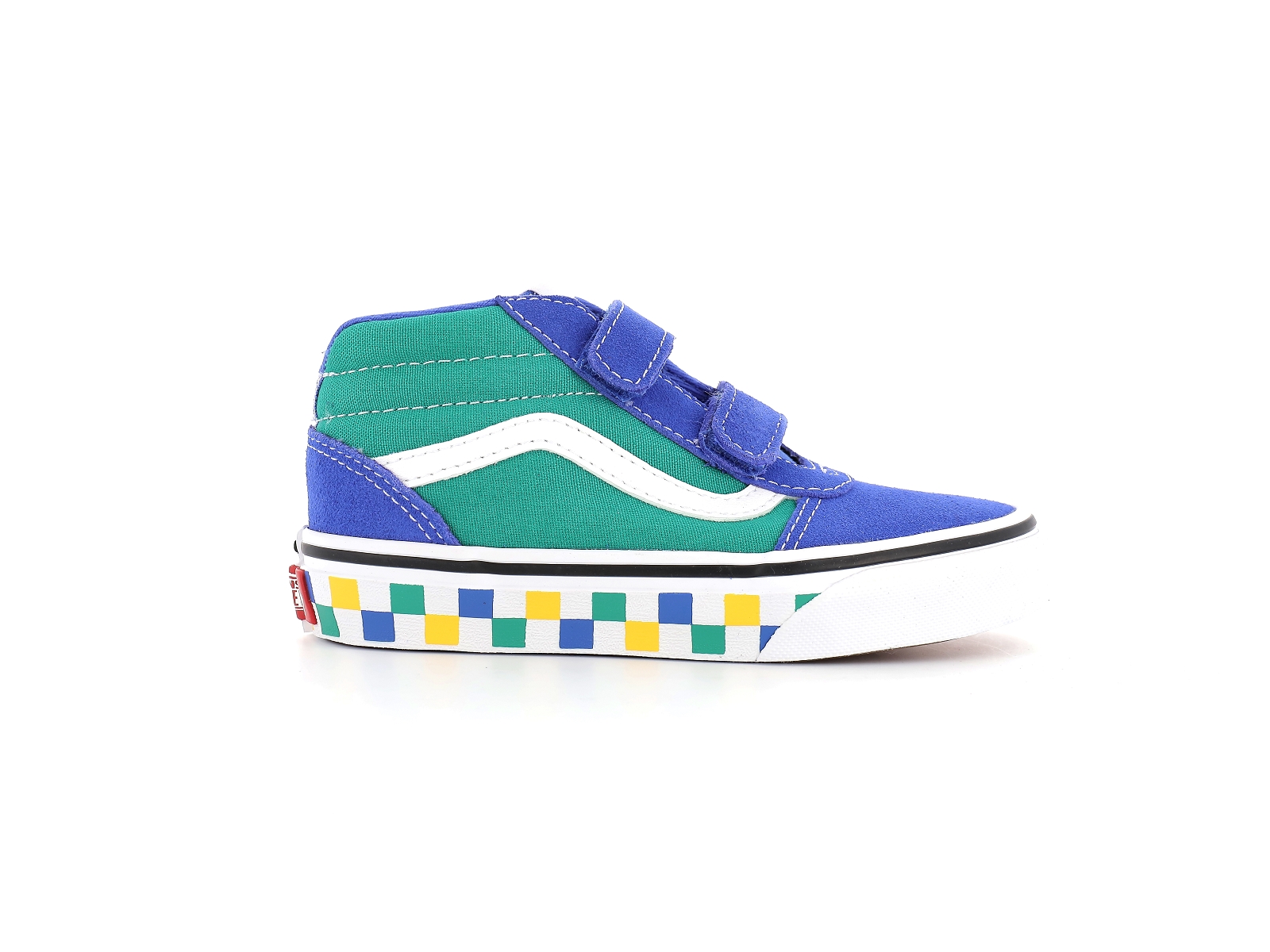 Vans-VN0A5HZ9APR1 Textile Marine-Vert