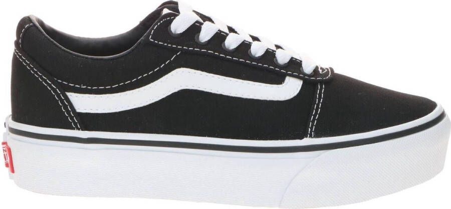 Vans Sneaker Laag My Ward Platform Canvas Black Zwart