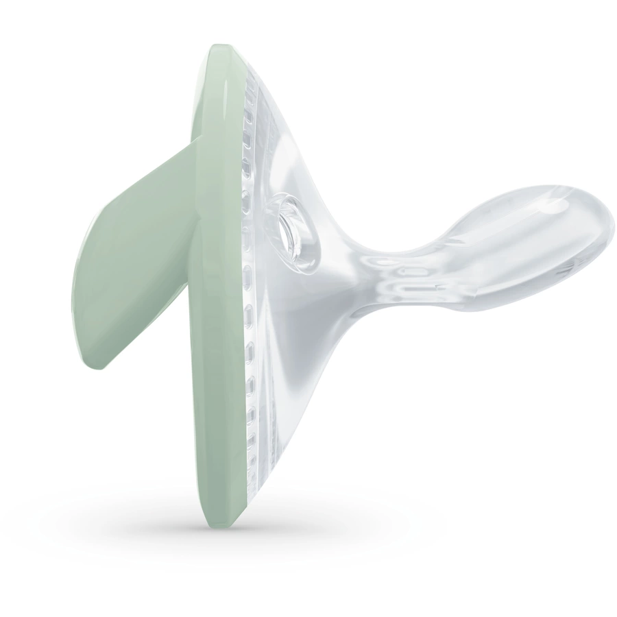 NUK Schnuller MommyFeel, 0-9 Monate, graubeige 4 Stück