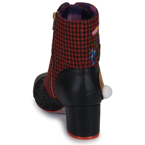 Irregular Choice - THICKET CHUMS - Noir / Rouge
