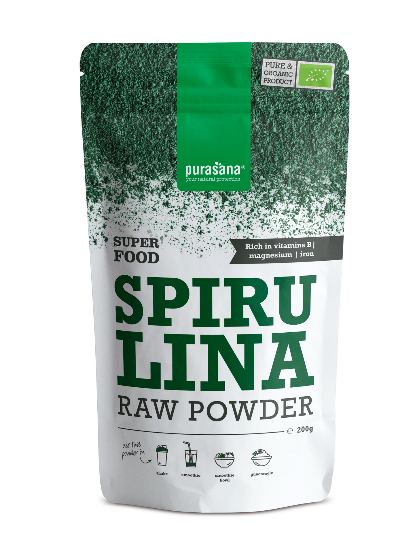 Purasana Spirulina Powder 200g