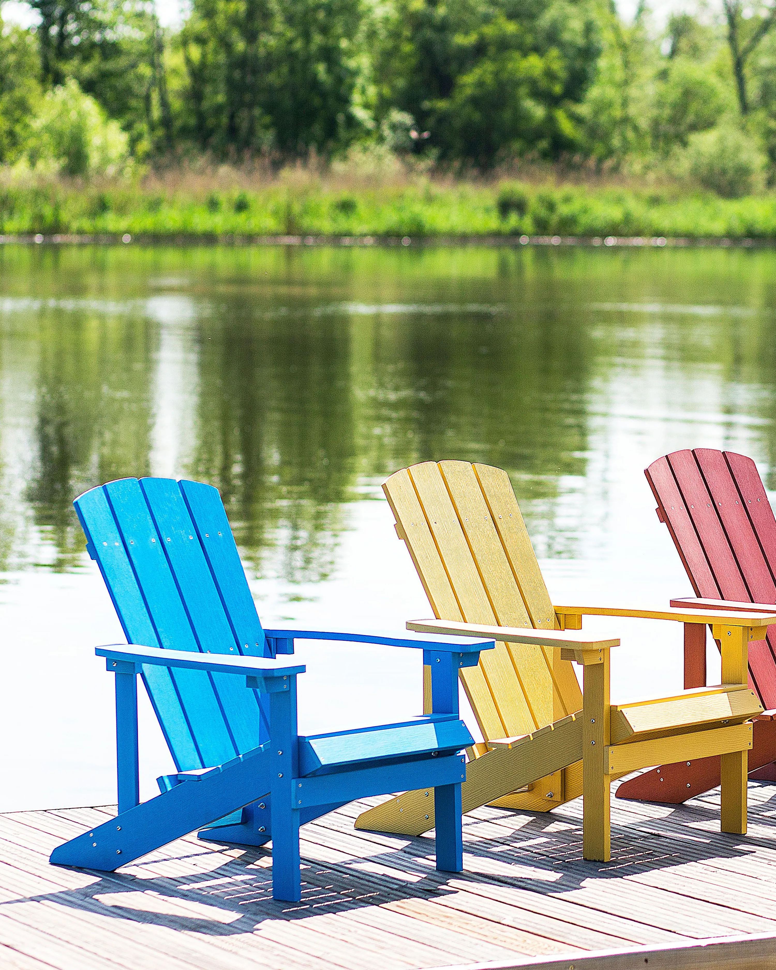 Tuinstoel ADIRONDACK Blauw