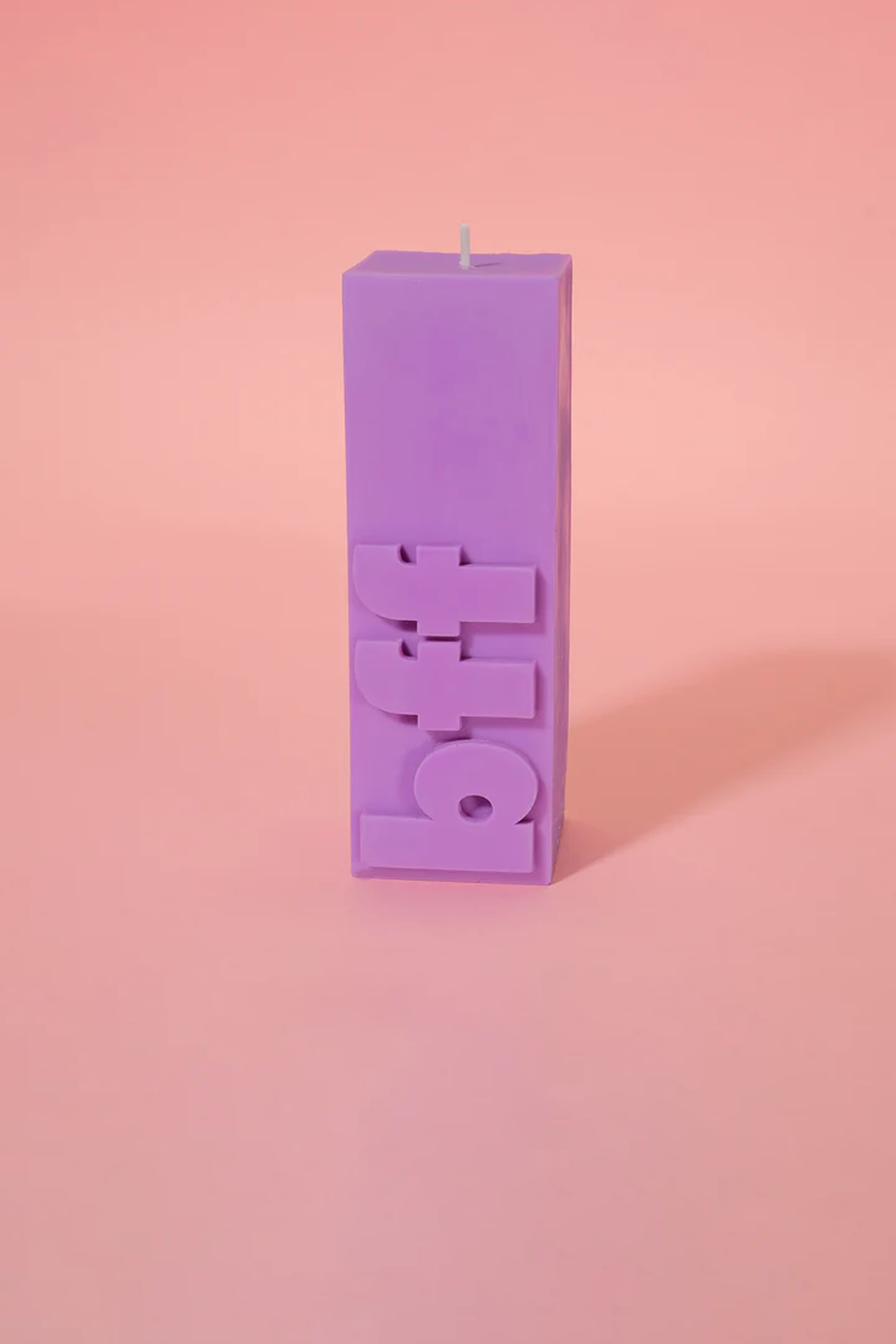 FLAMINGO CANDLES BOUGIE BFF Violet