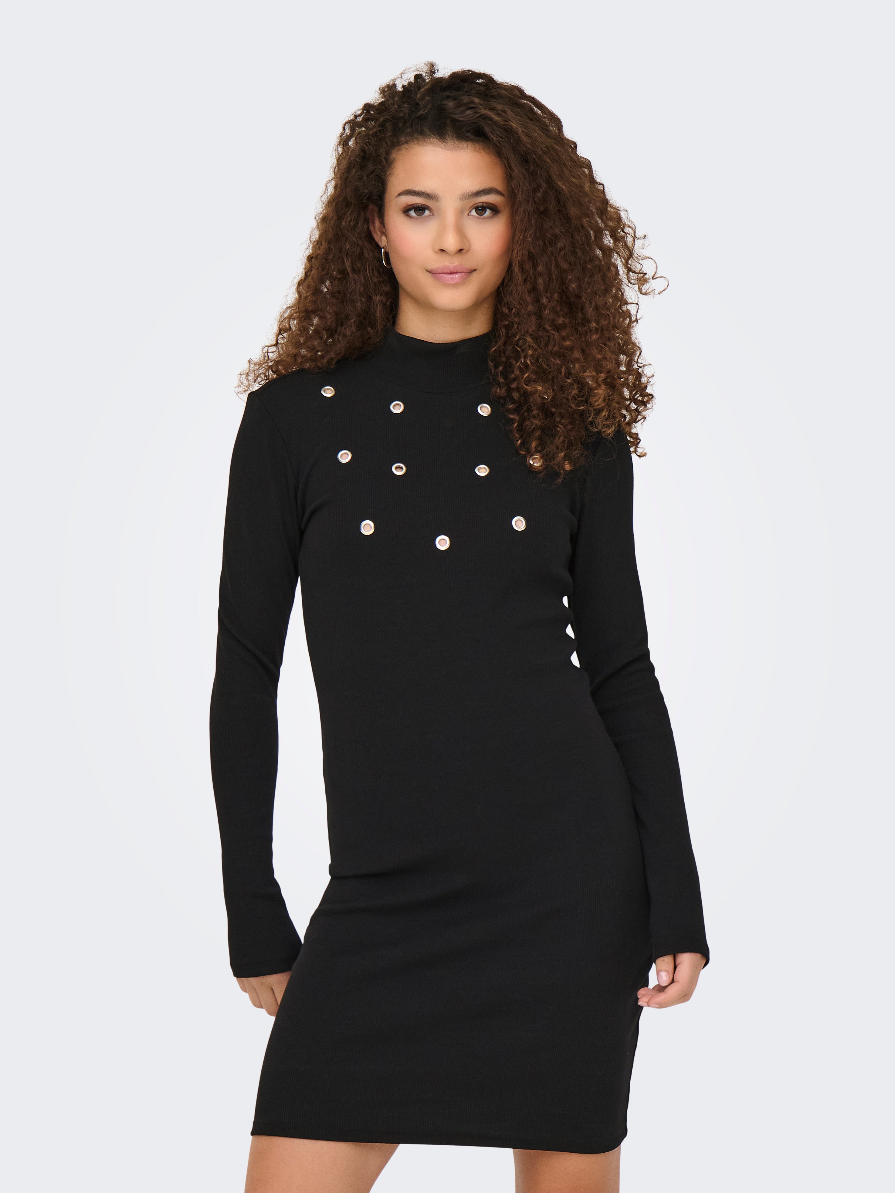 ONLVIDYA Midikleid Black
