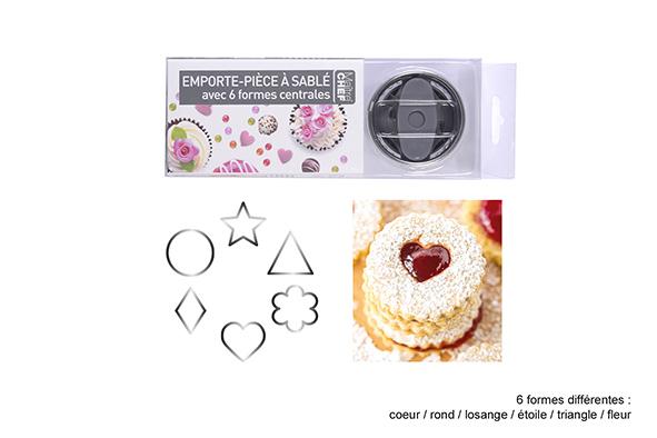 SET EMPORTE PIECES ET DECOUPOIR