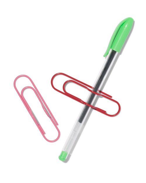trombone avec porte-stylo - 2 pièces