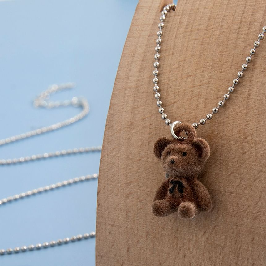 Rosesand - Berenhanger met bolvormige ketting/oorbellen