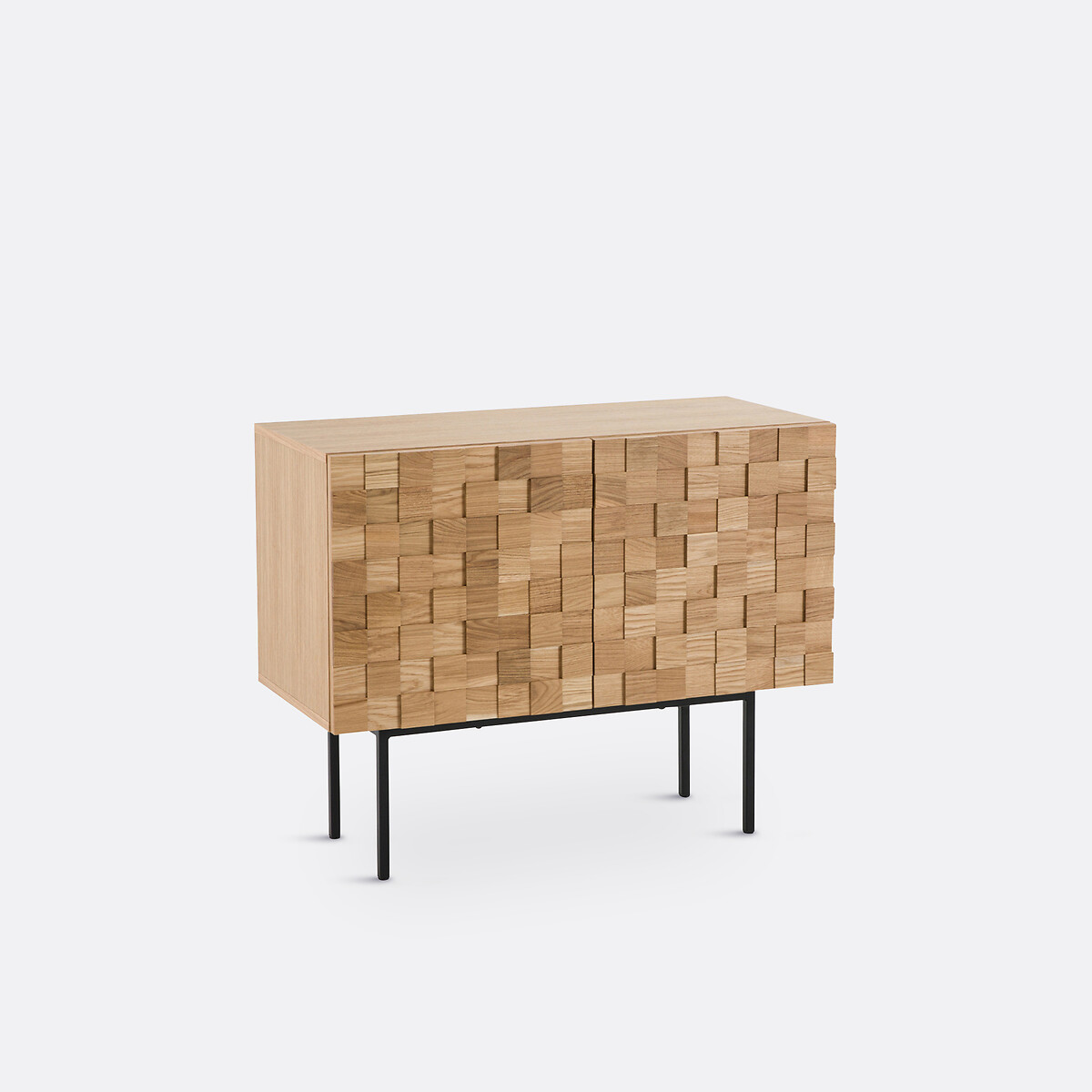 LA REDOUTE INTERIEURS<br>Aparador com 2 portas em carvalho folheado, Madria