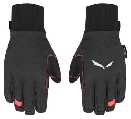 Gants Longs Femme Salewa Ortles Durastretch Merino Noir