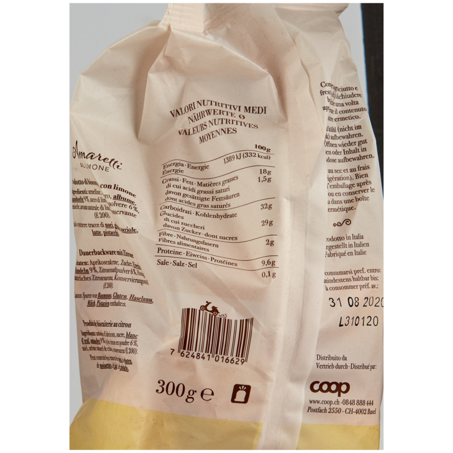 Sapori d'Italia Amaretti limone