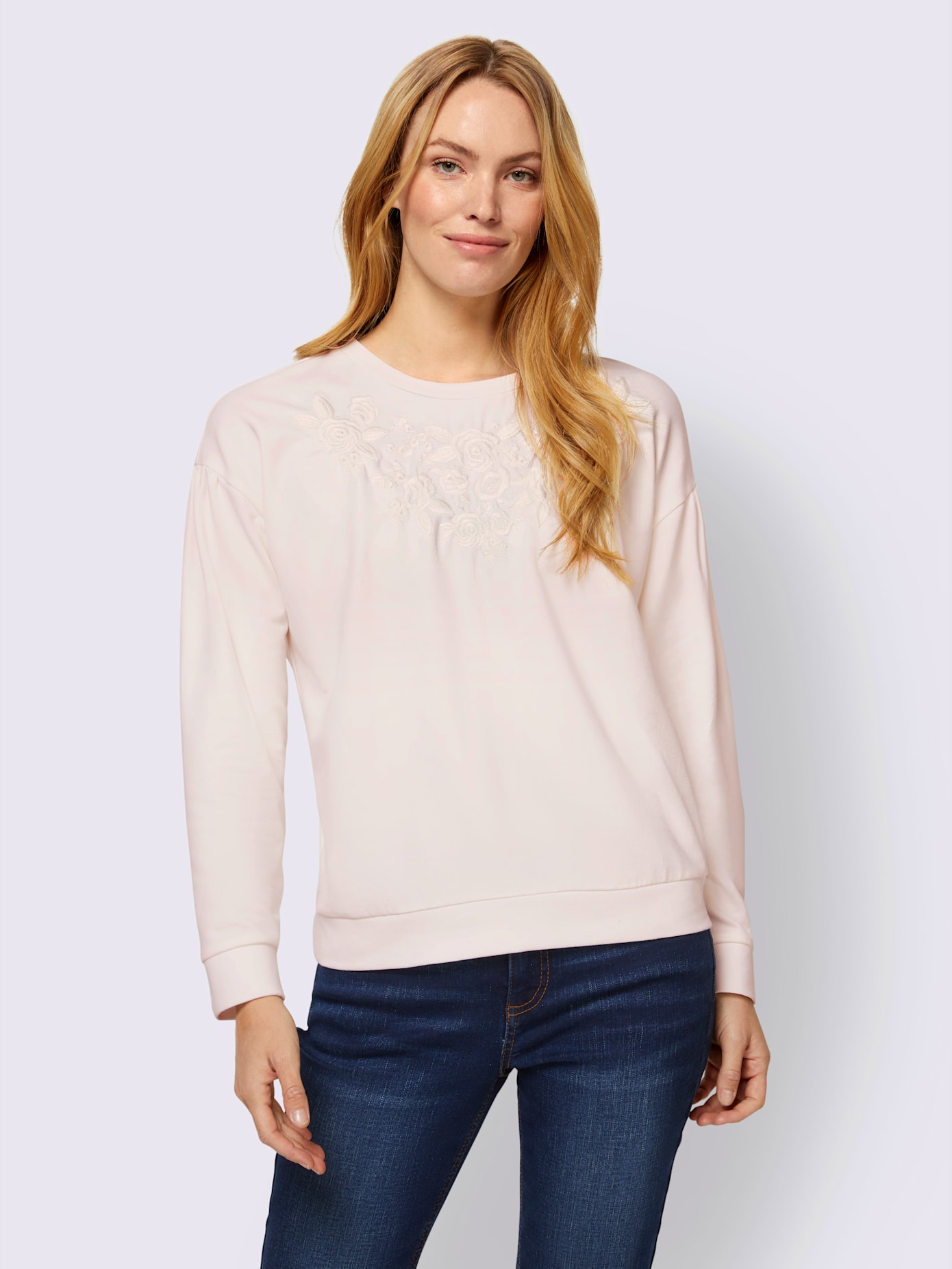 Sweat-shirt pur coton