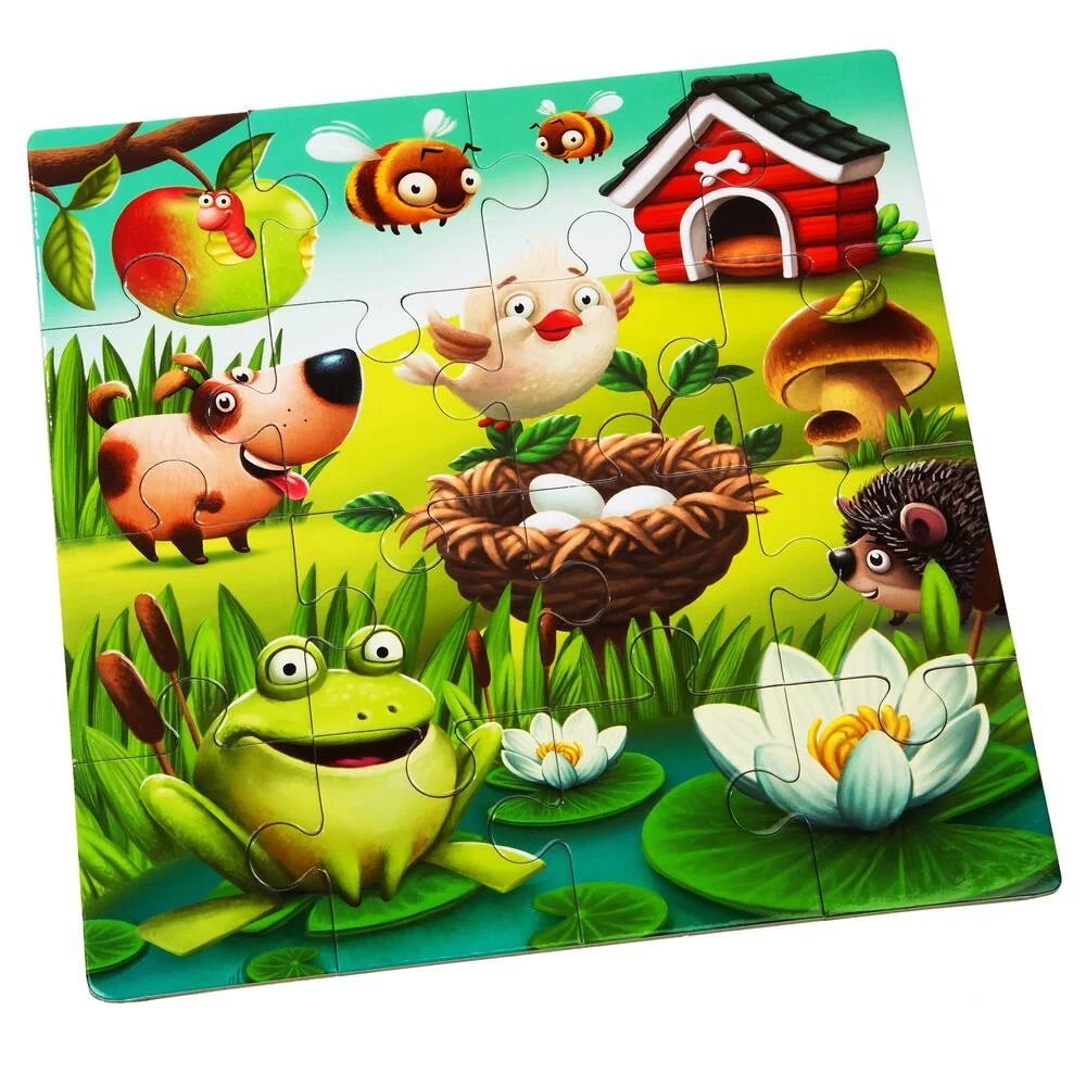 PUZZLES 3 EN 1 MES ANIMAUX FAVORIS
