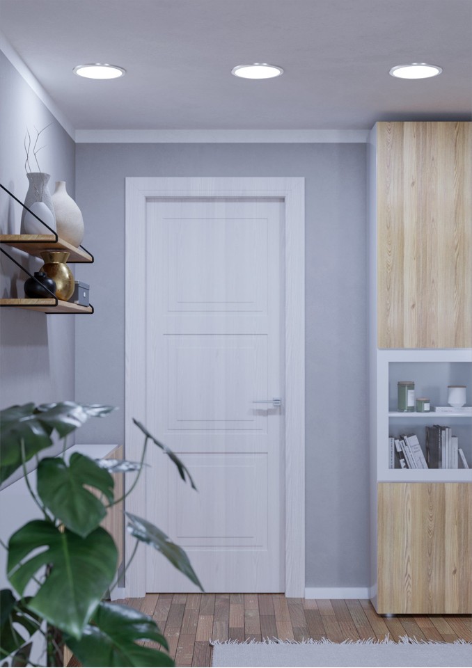 EGLO - Fueva-Z indbygning børstet stål Ø21,6 - TW - Zigbee, Bluetooth