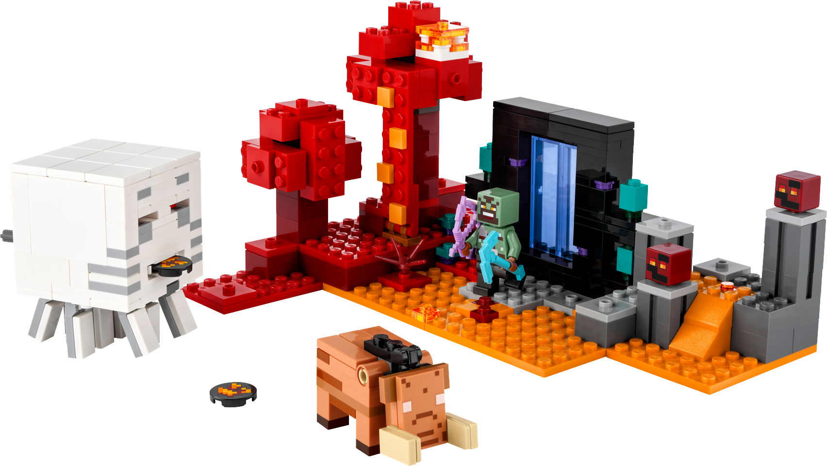 LEGO Minecraft - Baghold ved Nether-portalen (21255)