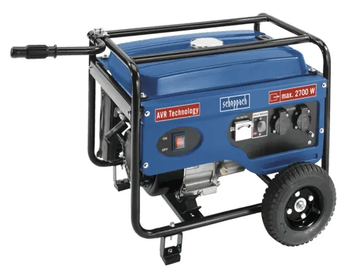 Scheppach SG3100, 2500 W, 230 V, 15 L, Benzin, 2700 W, 196 cm³