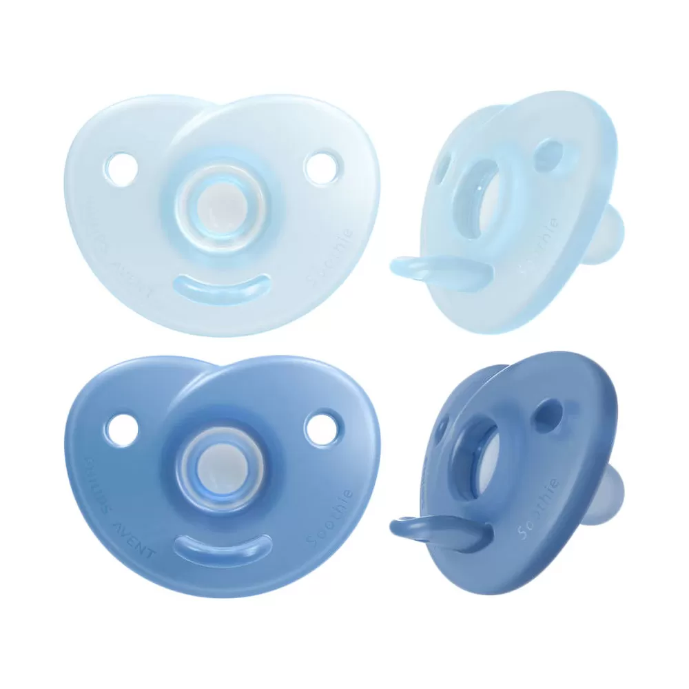 Philips Avent Soothie Blå 0-6 mdr. - 2 stk.