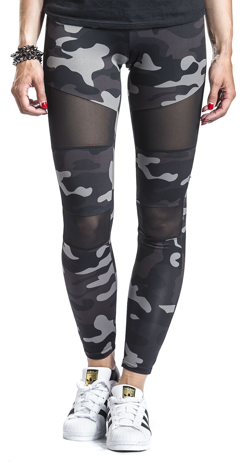 Legging Tech Mesh Camouflage Femme | Urban Classics Legging