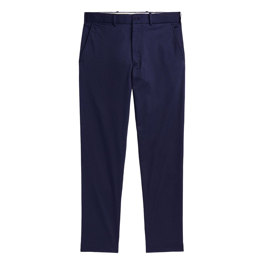 Slim Fit Chinos Bukse Herre Navy