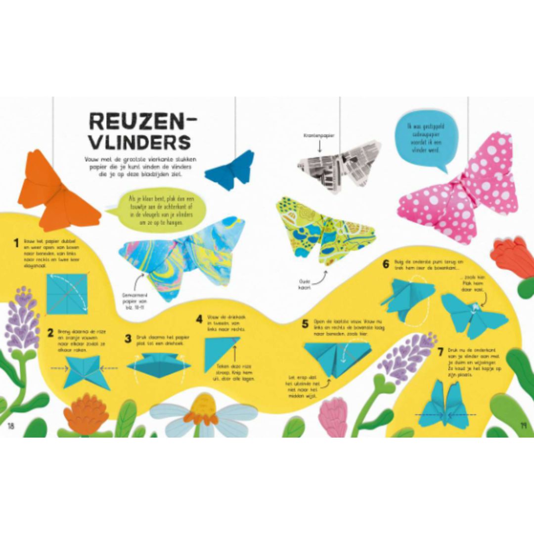 Usborne wat kan ik doen met papier en lijm?