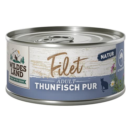 Wildes Land Filet Thunfisch Pur 80g