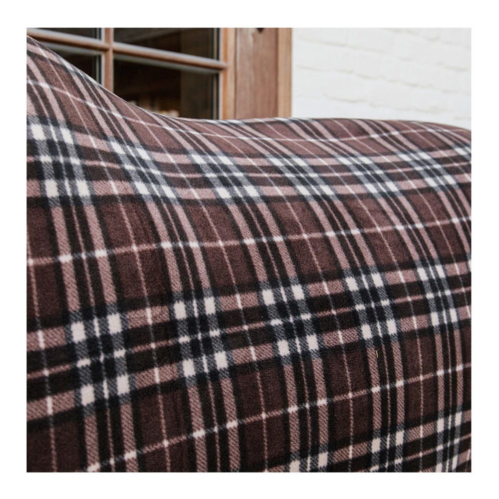 Kentucky HEAVY - Chemise séchante check printing brown