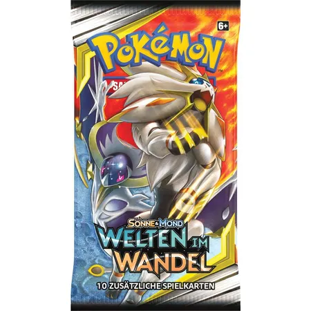 Pokemon Sonne & Mond Welten im Wandel, Booster, sortiert