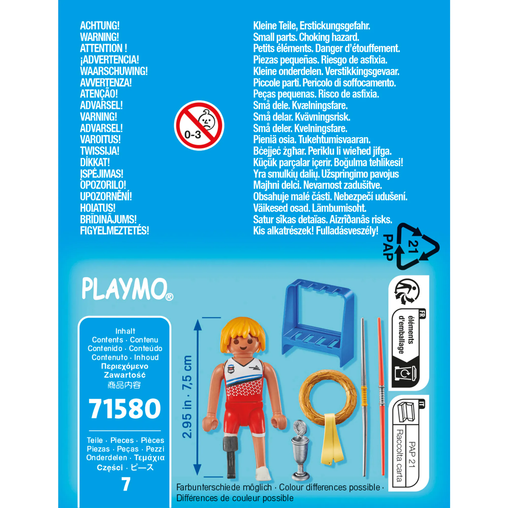 PLAYMOBIL Konstruktionsspielzeug specialPLUS Speerwerfer