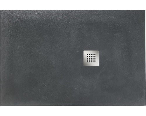 OTTOFOND Strato douchebak 90 x 90 x 2,4 cm antraciet structuur 876007