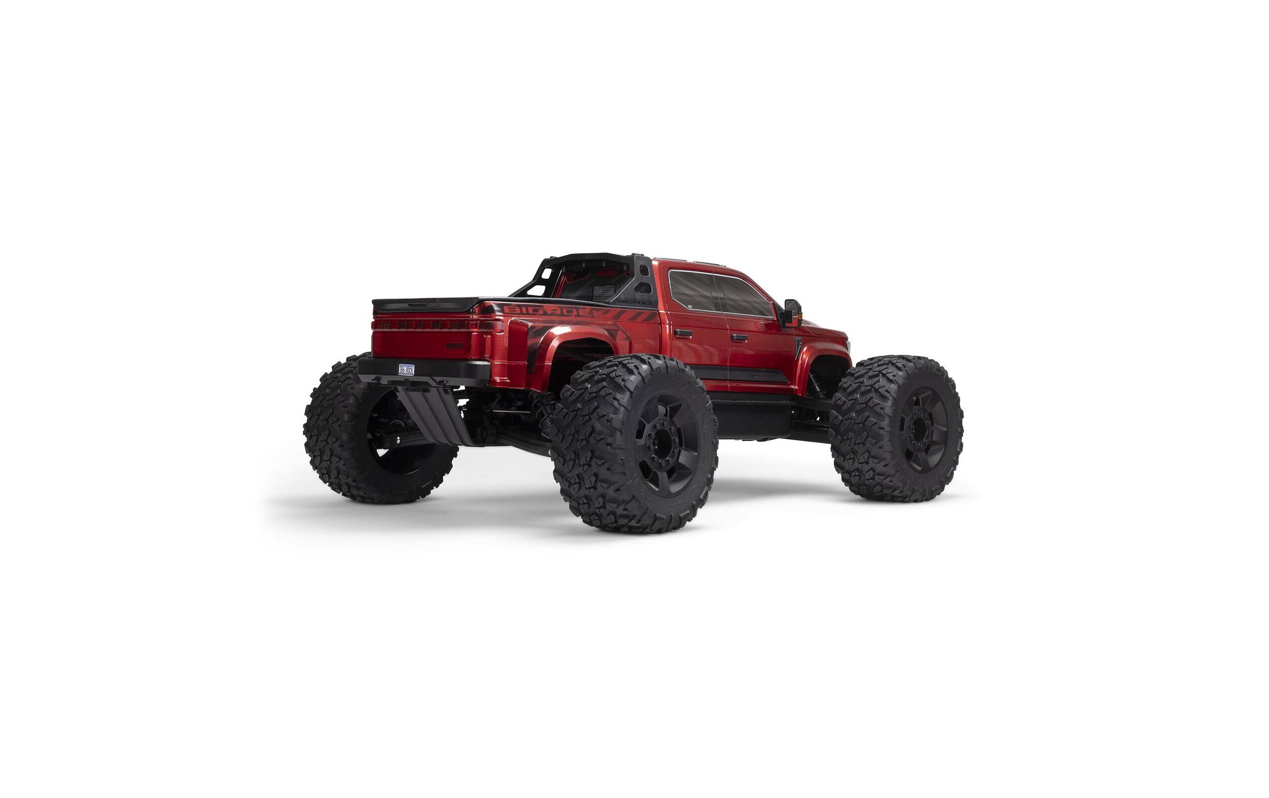 Monster Truck Big Rock 6S Rot, ARTR, 1:7<br>Crewcab Pick-Up Monstertruck mit brachialem 6S Brushless Antrieb