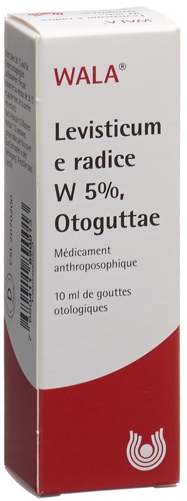 WALA Levisticum e radice W 5%<br>10 ml, Flasche, Ohrentropfen