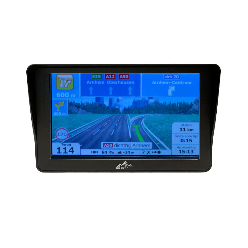 BergGPS  7-inch camper navigatie
