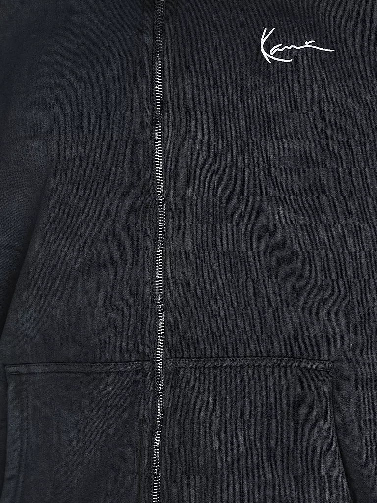 KARL KANI Sweatjacke schwarz