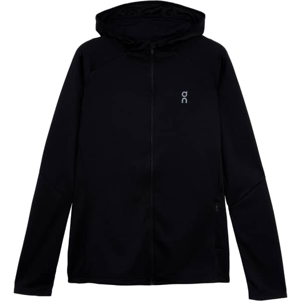 Veste running ON RUNNING CLIMATE ZIP HOODIE W BLACK