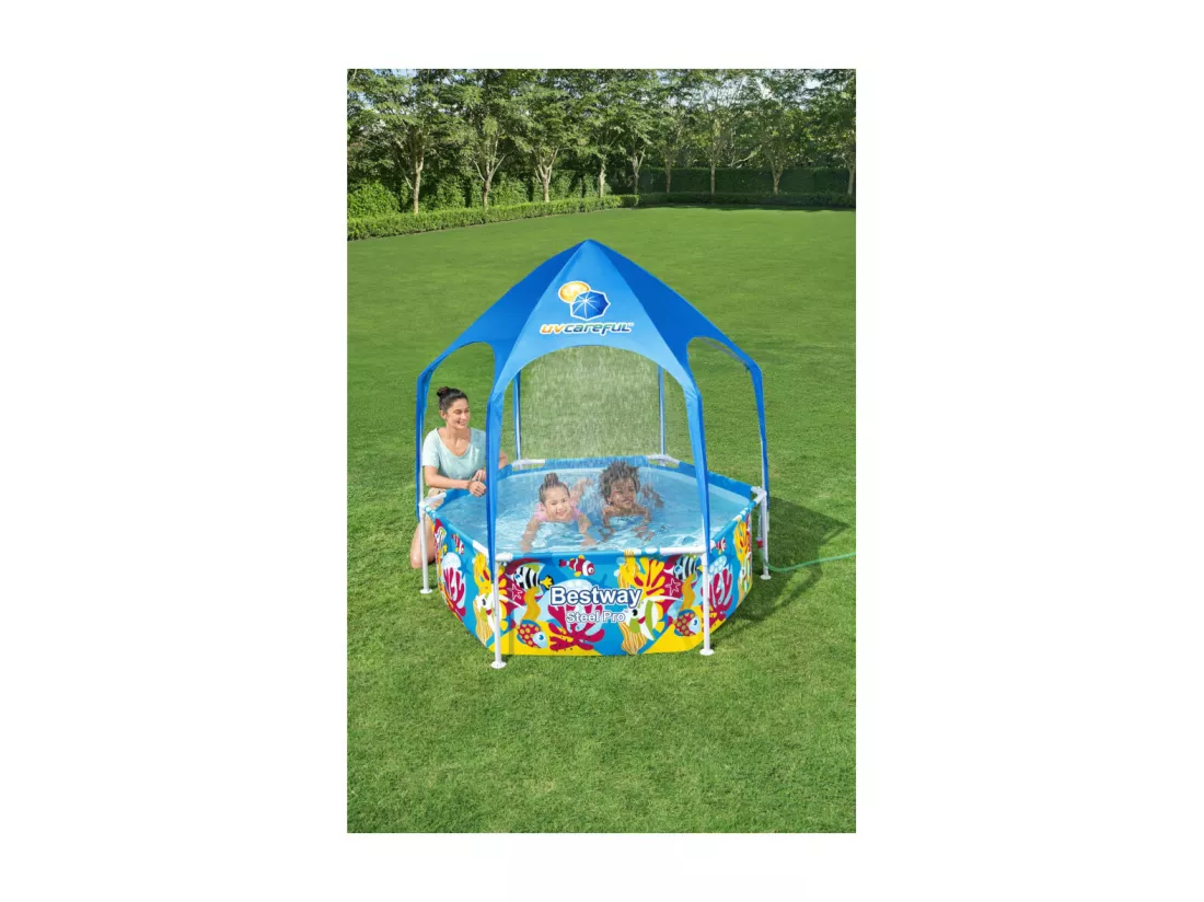 Bestway Piscine hors sol steel pro ronde 183 x 51 cm - 5618t